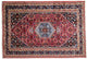Orientteppich 90 x 60 cm - rot