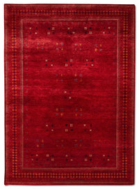 Tapis Gabbeh - Loribaft Persan - 250 x 200 cm - rouge
