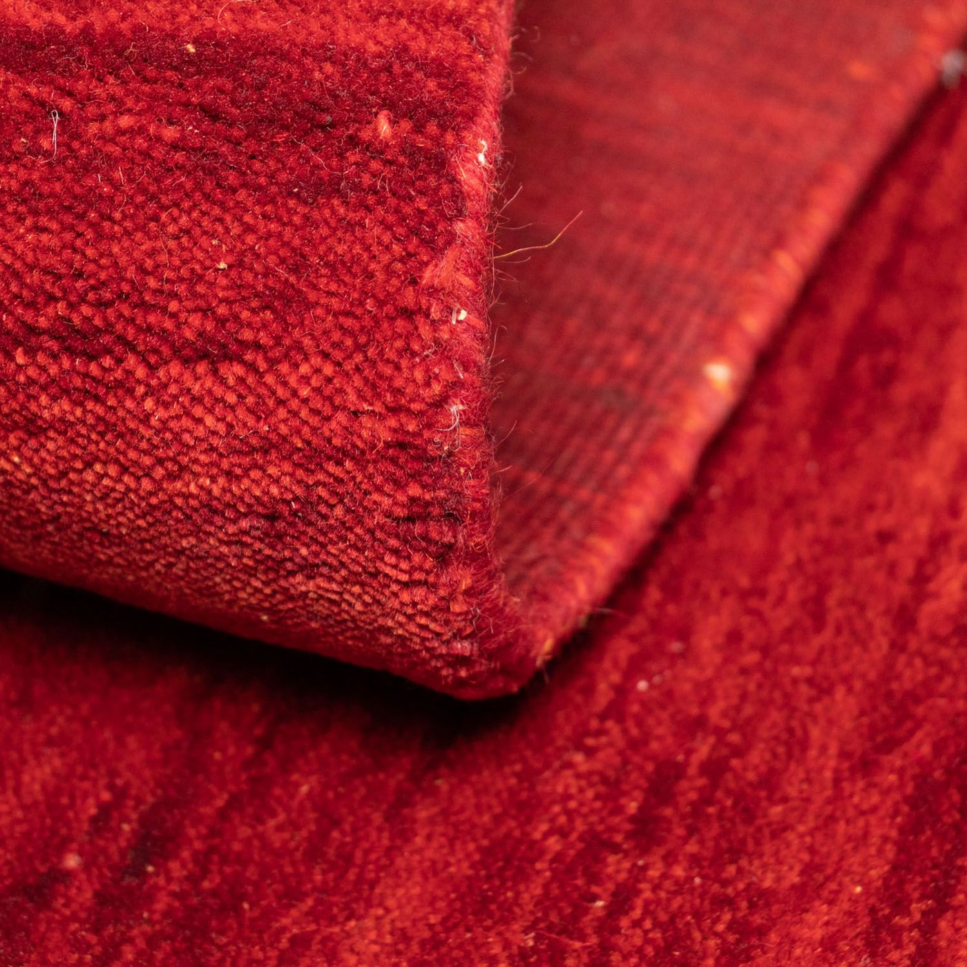 Gabbeh Teppich - Softy 180 x 120 cm - rot