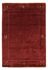 Gabbeh Indo Tappeto Silky - Rettangolo / Rosso / 170 x 240 cm Rettangolo