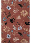 Designer Teppich PetalSymphony - Rechteckig / Terrakotta / 160 x 230 cm Rechteckig