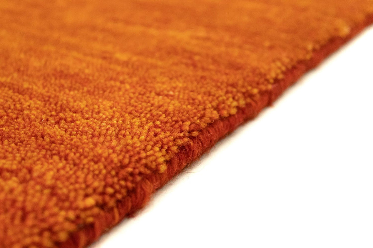 Tapis de couloir Tapis Gabbeh - Softy - 400 x 80 cm - orange