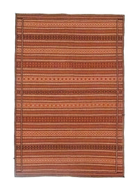 Tapis Kelim - Oriental - 242 x 166 cm - marron