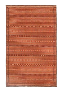 Tapis Kelim - Oriental - 300 x 194 cm - orange