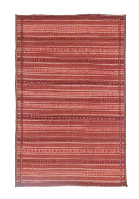 Tappeto Kelim - Orientale - 301 x 197 cm - rosso