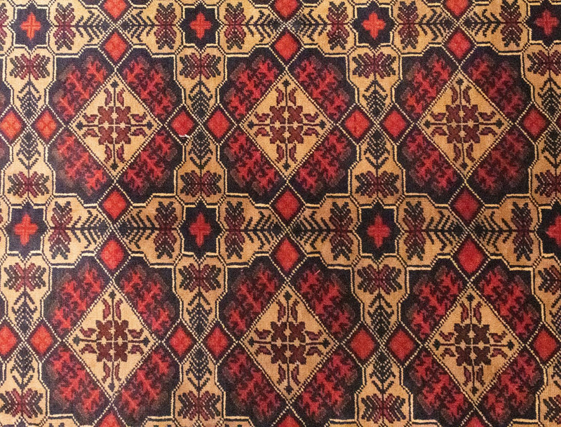 Afghan Teppich 283 x 201 cm