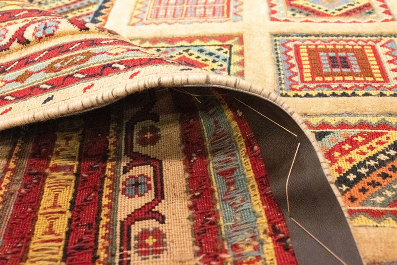 Perserteppich - Nomadic 149 x 121 cm - gold