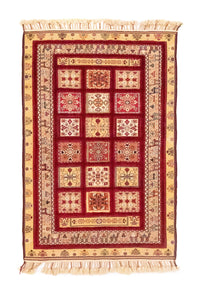 Tapis persan - Nomadic - 148 x 105 cm - rouge