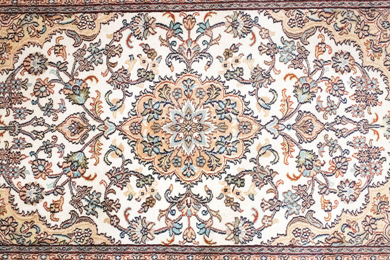 Seidenteppich - Kaschmir Seide 125 x 80 cm Teppichbrücke