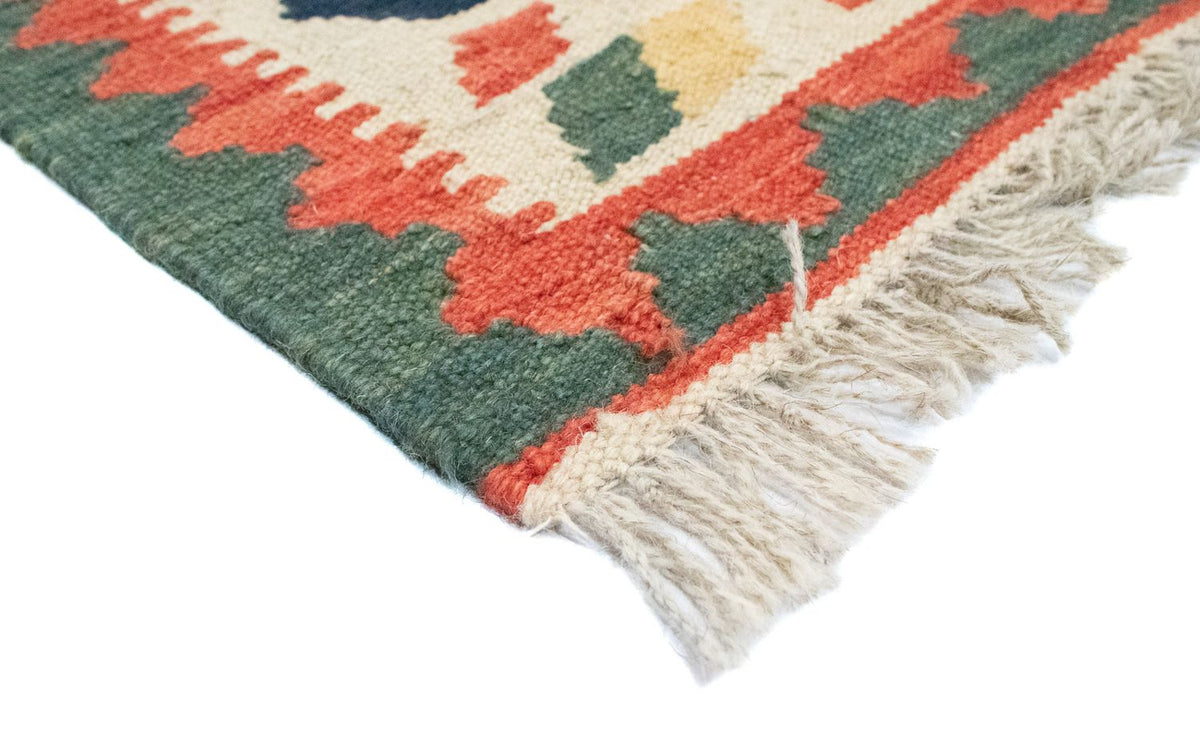 Kelim Teppich - Splash 95 x 65 cm - mehrfarbig