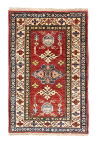 Tapis Ziegler - Kazak - 93 x 62 cm - rouge