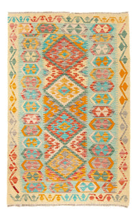 Tapis Kelim - Splash - 161 x 105 cm - multicolore