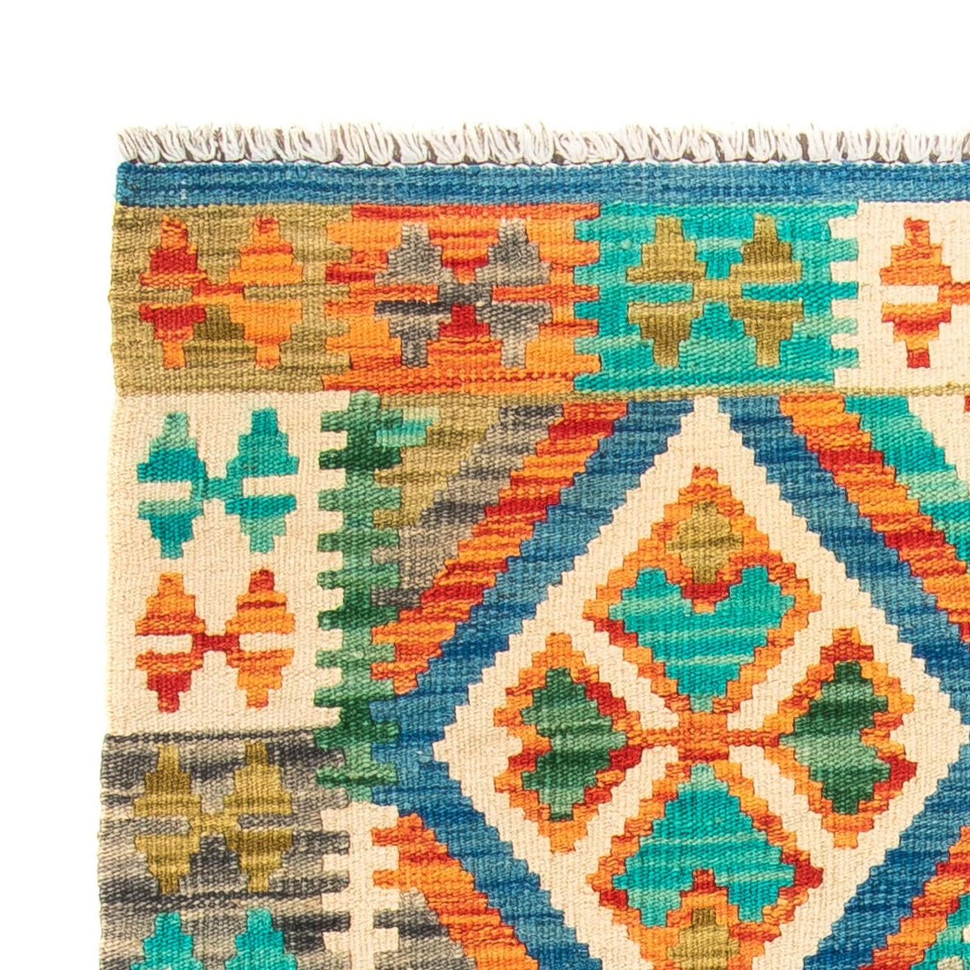 Kilim Maimana Tappeto 115x92cm - Tappeto di lana