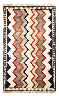 Tapis Gabbeh - Persan - 142 x 91 cm - multicolore
