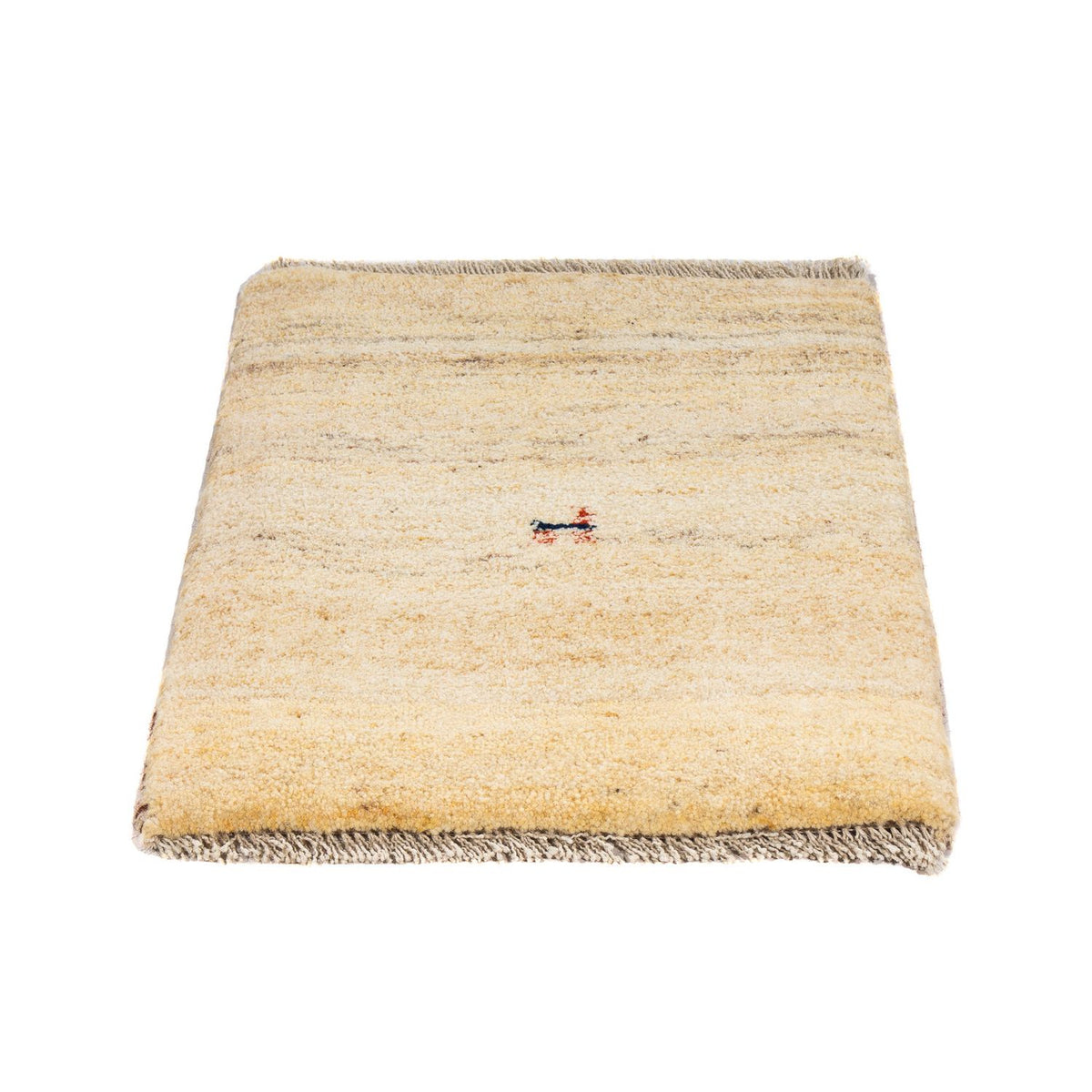 Gabbeh Teppich - Loribaft Perser 60 x 40 cm - beige