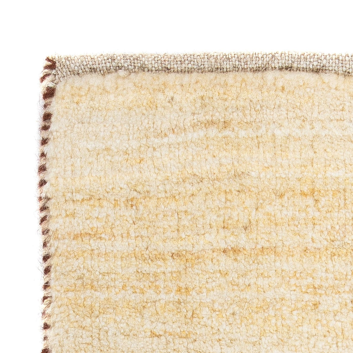 Gabbeh Teppich - Loribaft Perser 60 x 40 cm - beige