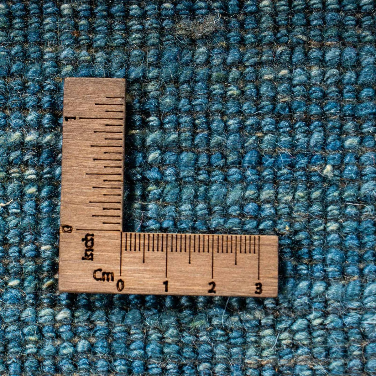 Gabbeh Teppich - Loribaft Perser 60 x 40 cm - hellblau