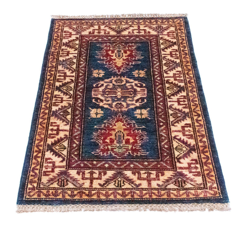 Ziegler Teppich - Kazak 97 x 61 cm - blau