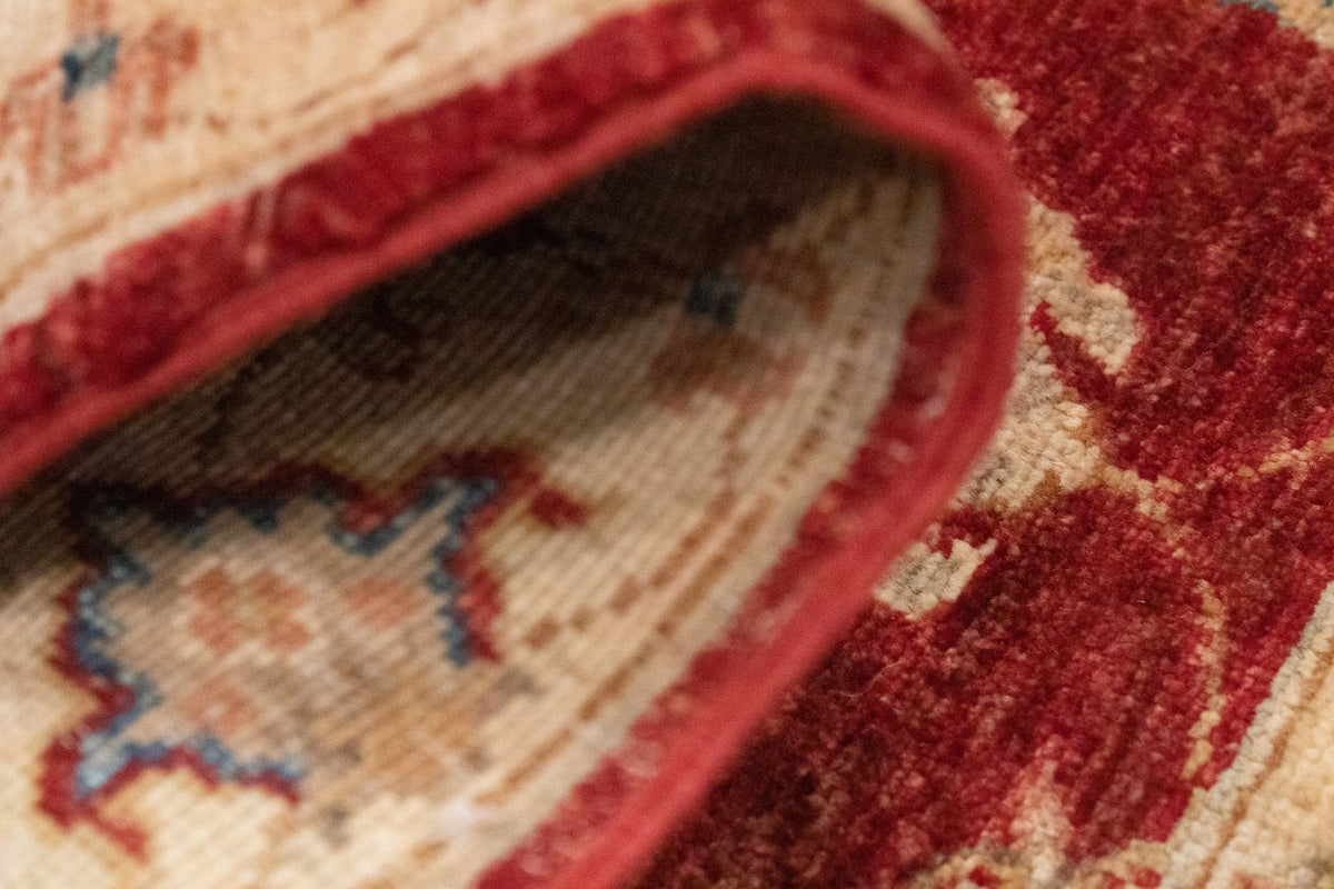 Ziegler Teppich 88 x 64 cm - rot