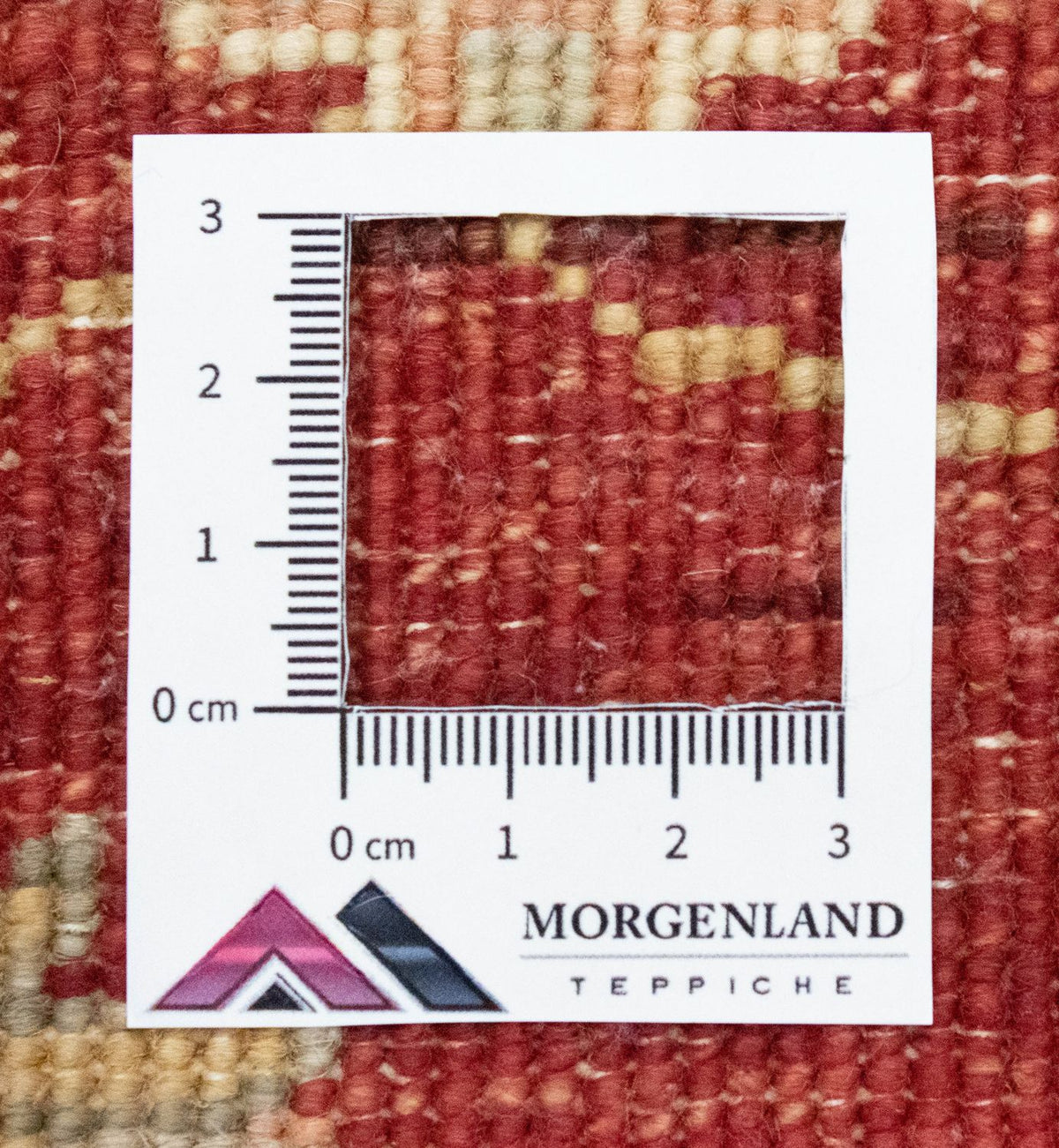 Ziegler Teppich 88 x 64 cm - rot