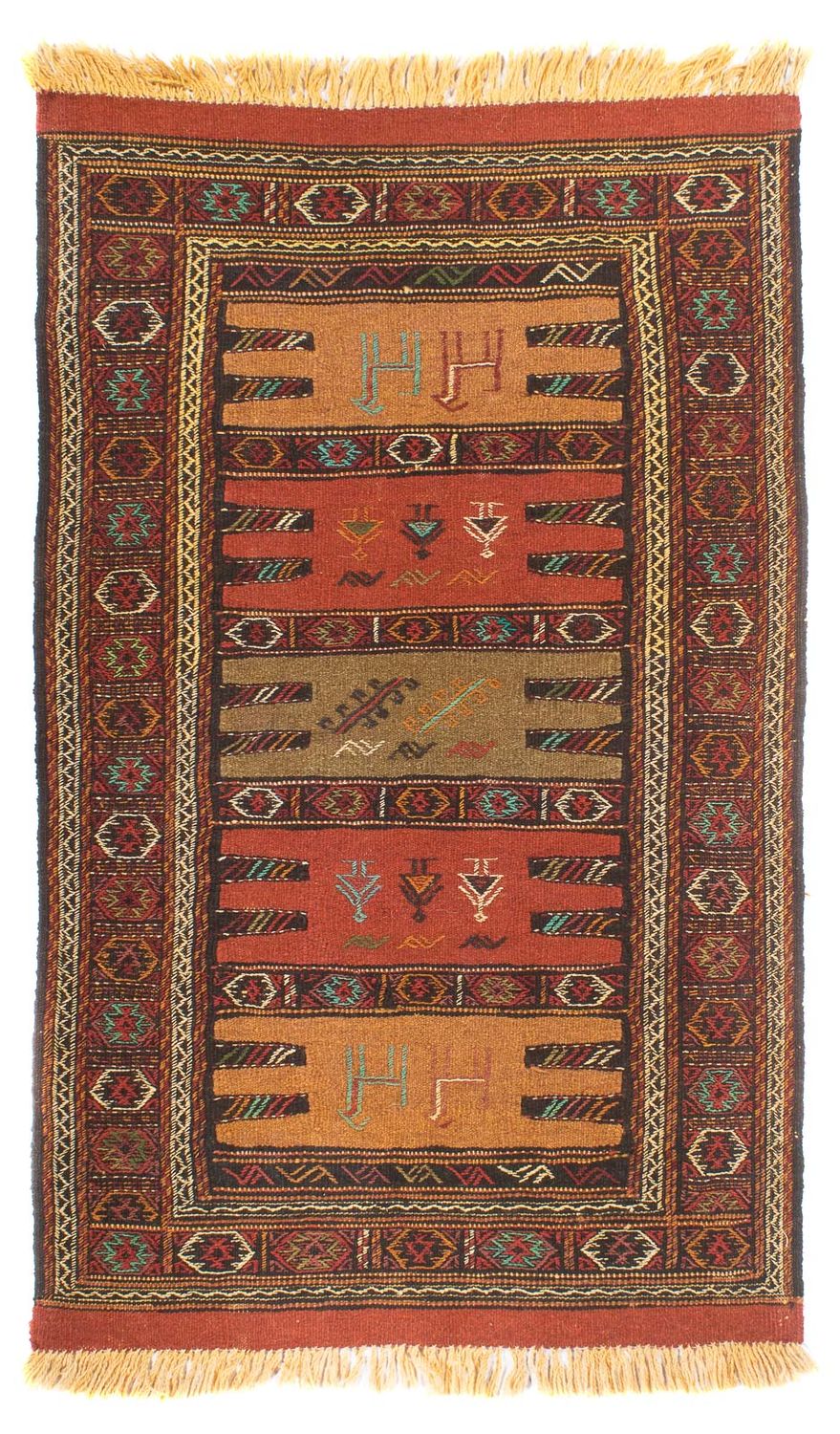 Kelim Teppich - Oriental - 173 x 100 cm - mehrfarbig