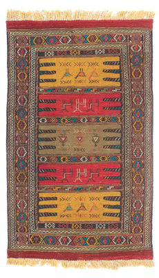 Kelim Teppich - Oriental - 170 x 100 cm - mehrfarbig