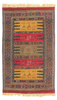 Tapis Kelim - Oriental - 170 x 100 cm - multicolore
