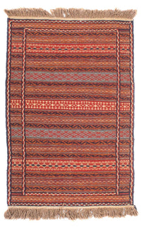 Tapis Kelim - Oriental - 120 x 78 cm - multicolore