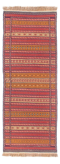 Tapis de couloir Tapis Kelim - Oriental - 200 x 70 cm - multicolore