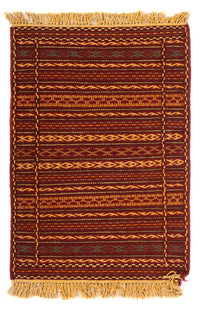 Tapis Kelim - Oriental - 90 x 60 cm - multicolore