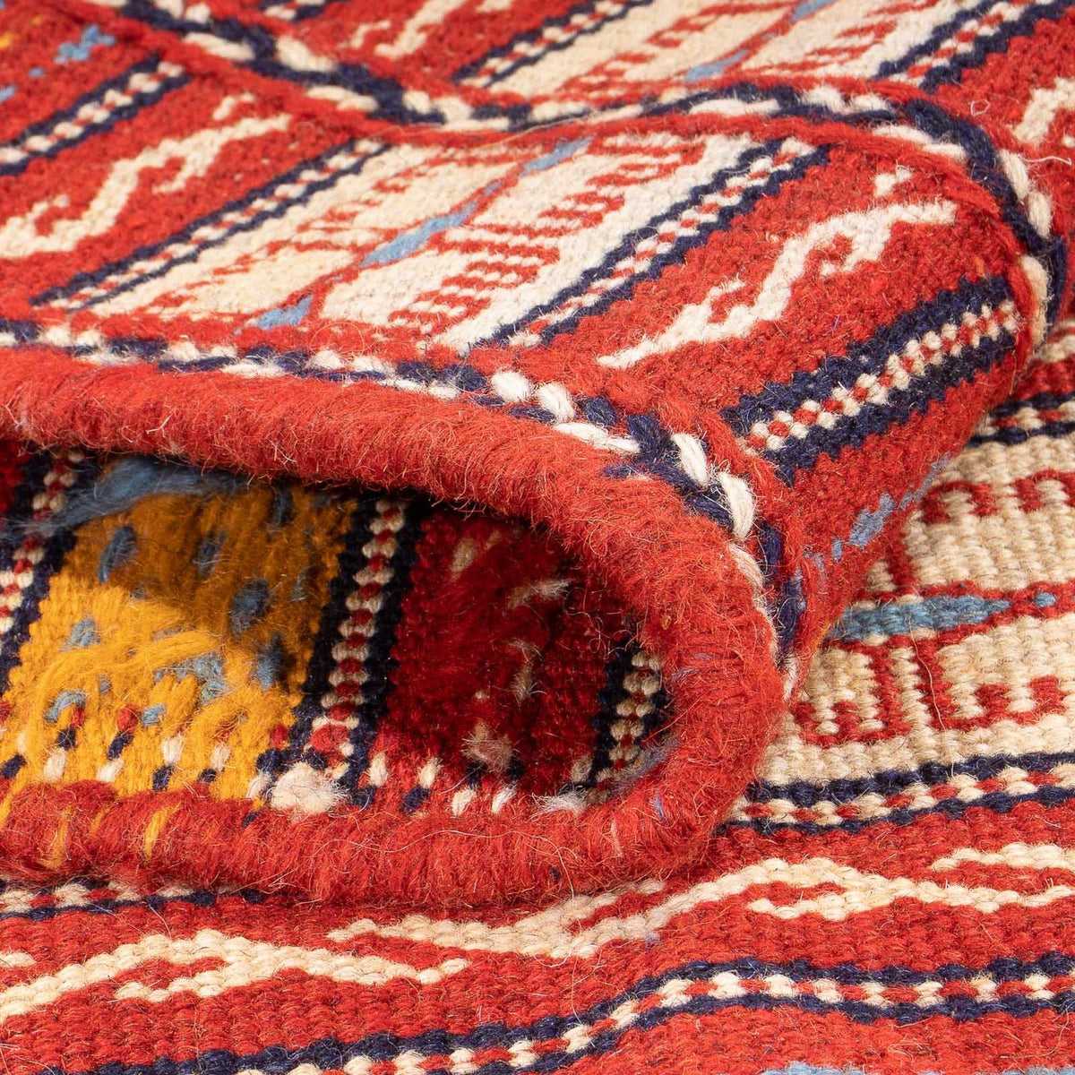 Kelim Teppich - Oriental - 150 x 100 cm - mehrfarbig