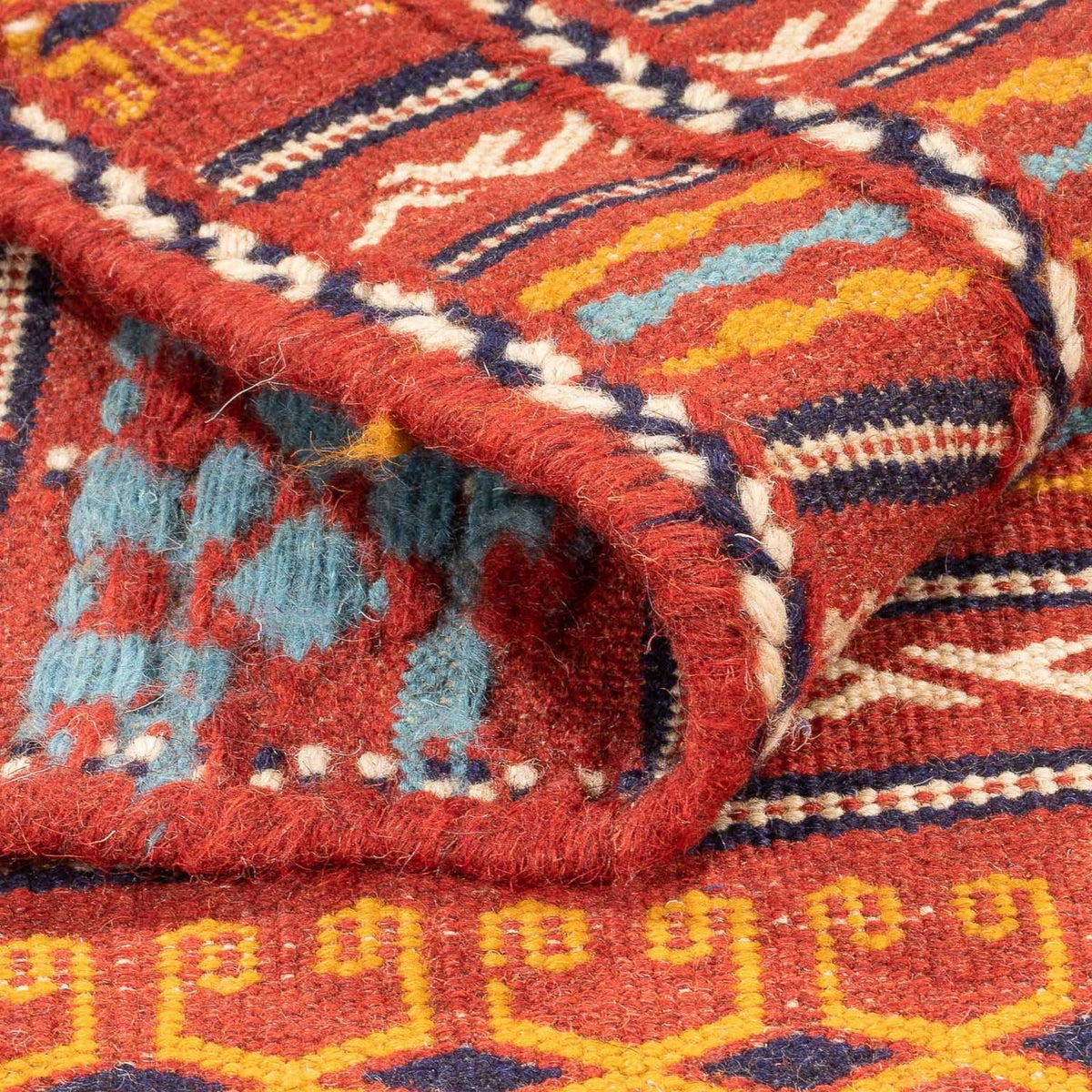 Kelim Teppich - Oriental - 150 x 100 cm - mehrfarbig