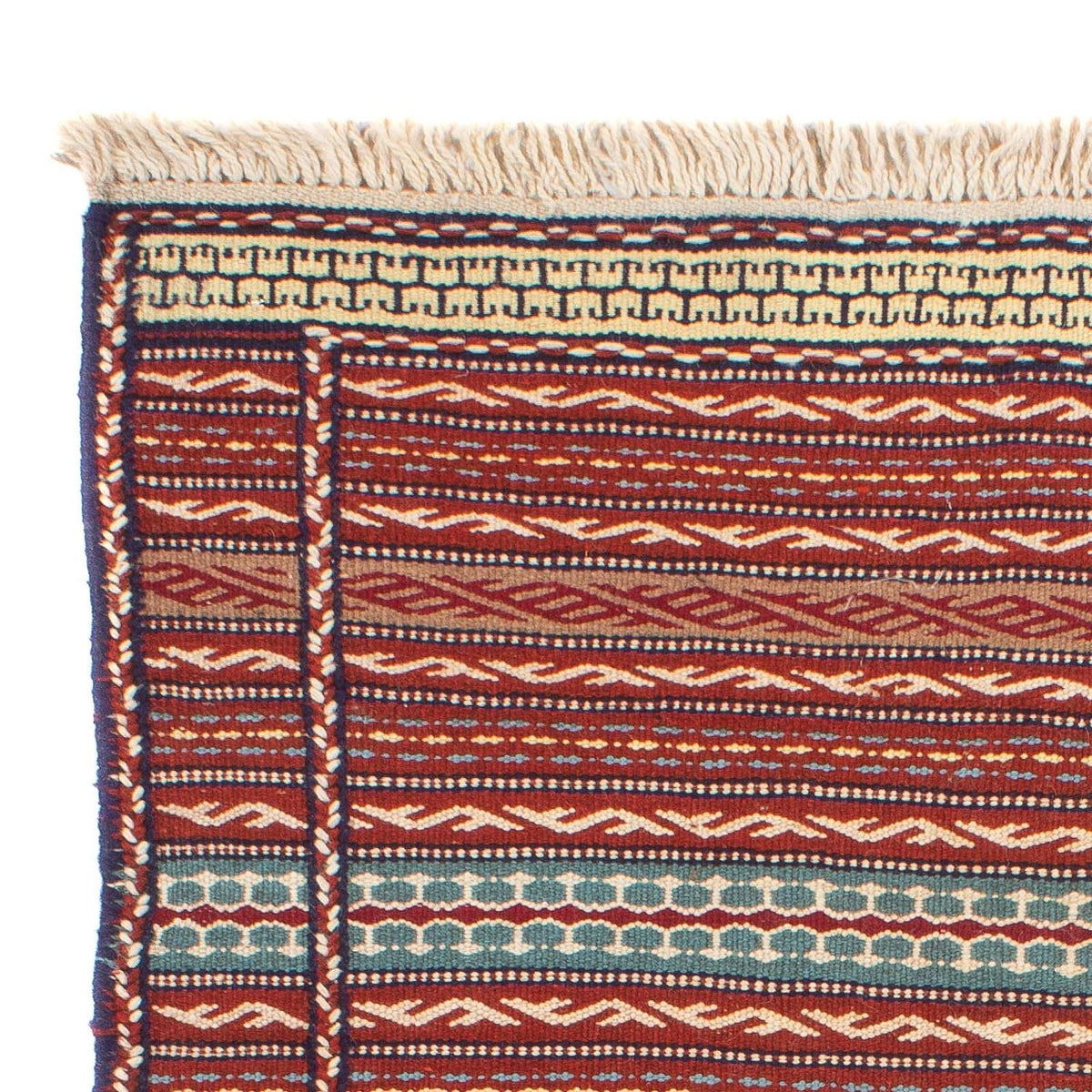 Kelim Teppich - Oriental - 150 x 100 cm - mehrfarbig