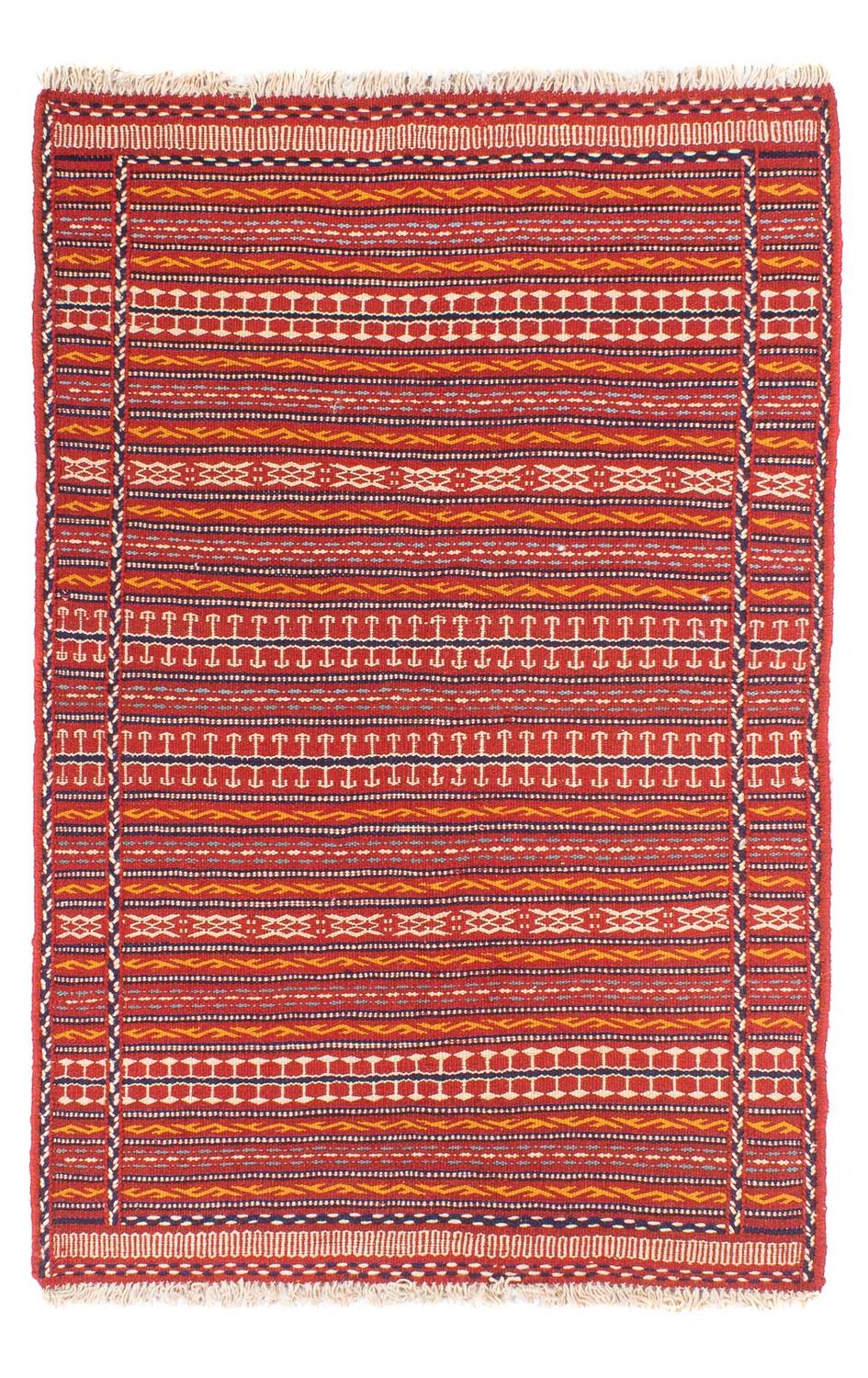 Kelim Teppich - Oriental - 150 x 100 cm - mehrfarbig