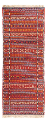 Tapis de couloir Tapis Kelim - Oriental - 200 x 70 cm - multicolore
