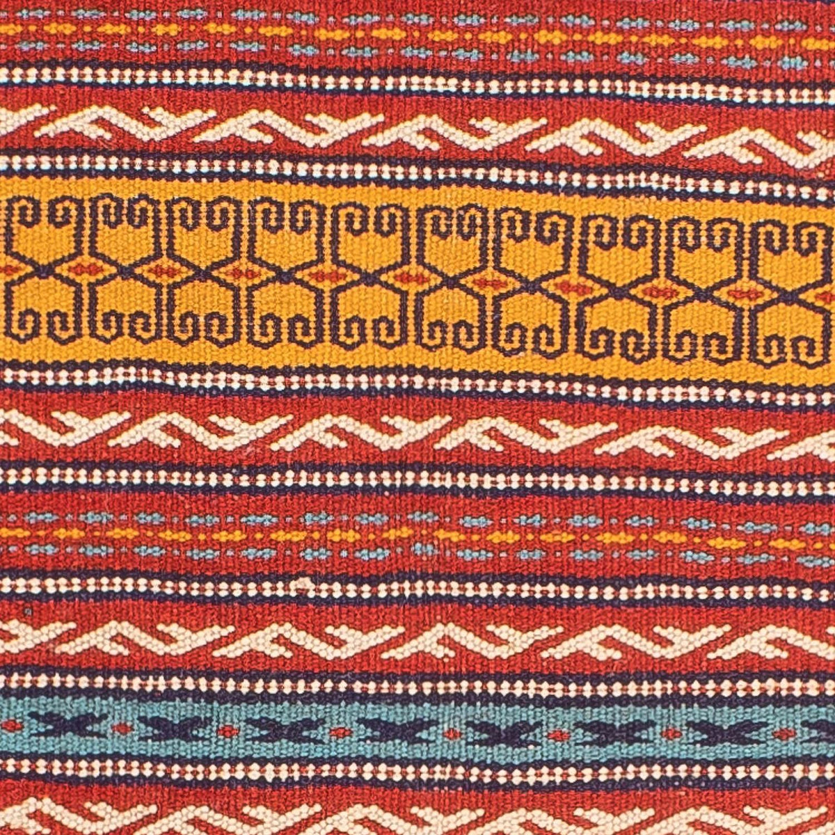 Läufer Kelim - Oriental - 200 x 70 cm - mehrfarbig