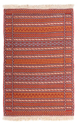 Kelim Teppich - Oriental - 120 x 80 cm - mehrfarbig