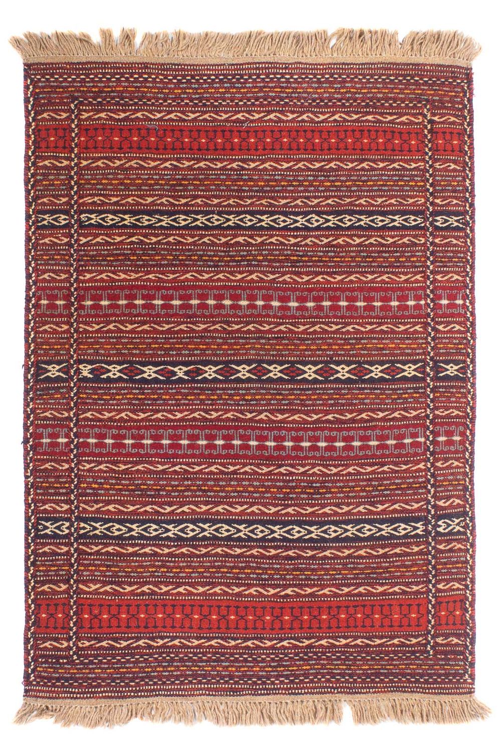 Kelim Teppich - Oriental - 150 x 100 cm - mehrfarbig