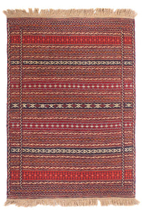 Tapis Kelim - Oriental - 150 x 100 cm - multicolore
