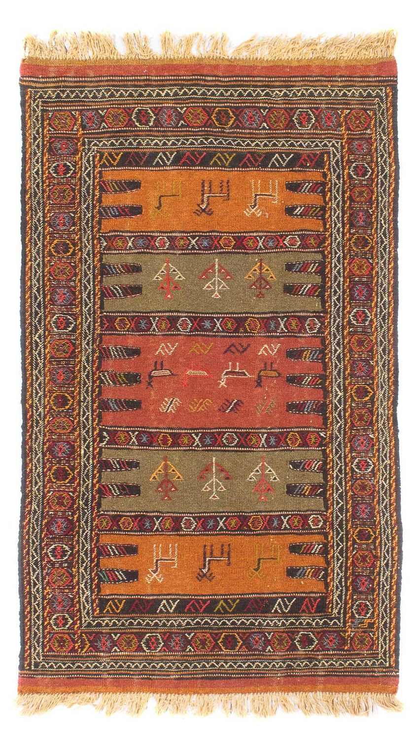 Kelim Teppich - Oriental - 170 x 100 cm - mehrfarbig