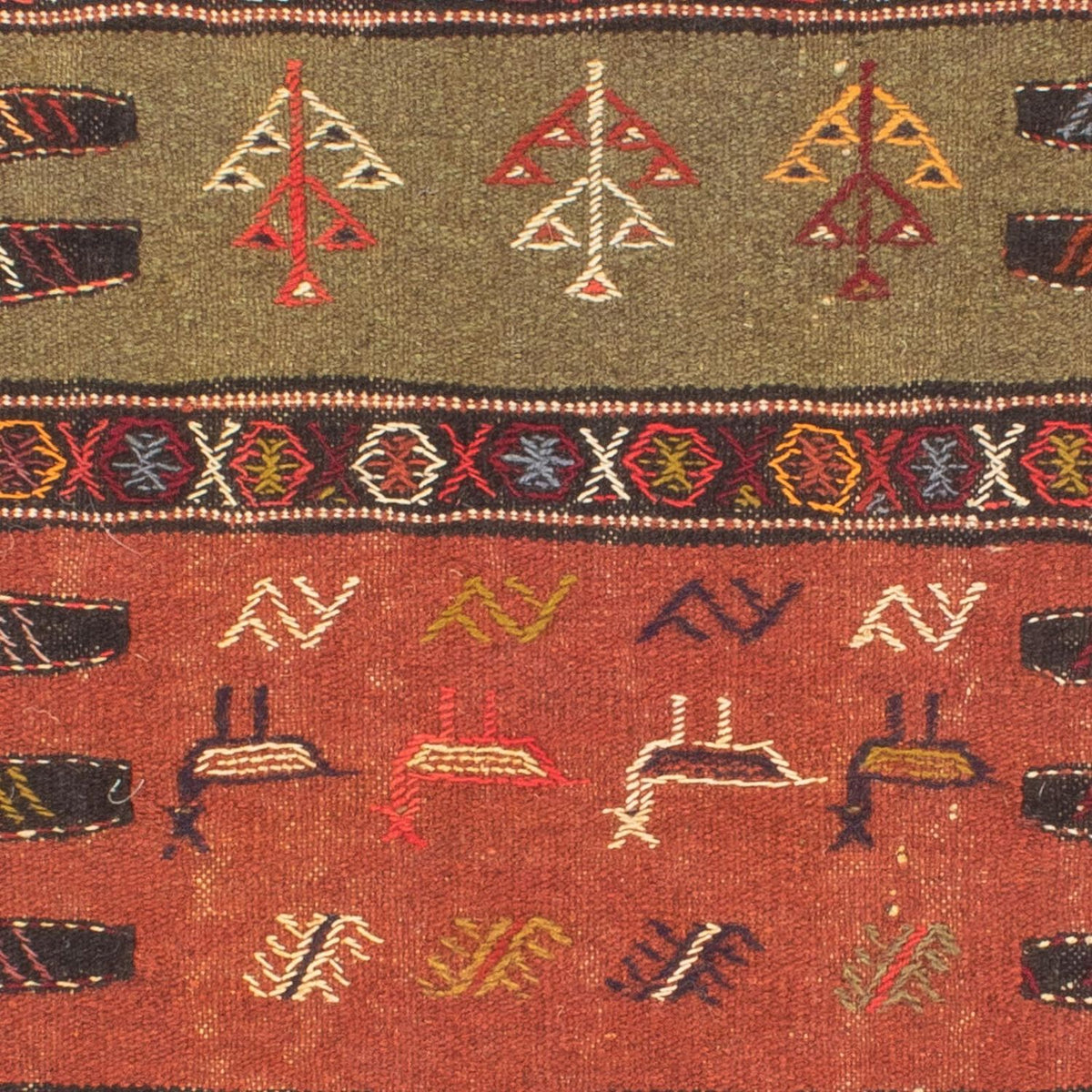 Kelim Teppich - Oriental - 170 x 100 cm - mehrfarbig