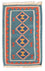 Kelim Teppich - Oriental - 96 x 63 cm - mehrfarbig