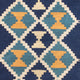 Kelim Teppich - Oriental - 87 x 57 cm - mehrfarbig