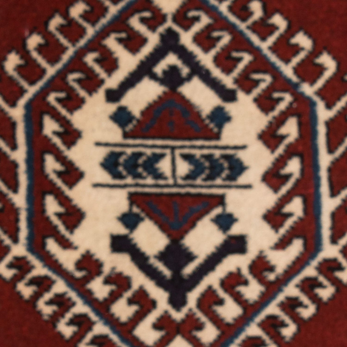 Perserteppich - Nomadic - 54 x 40 cm - mehrfarbig