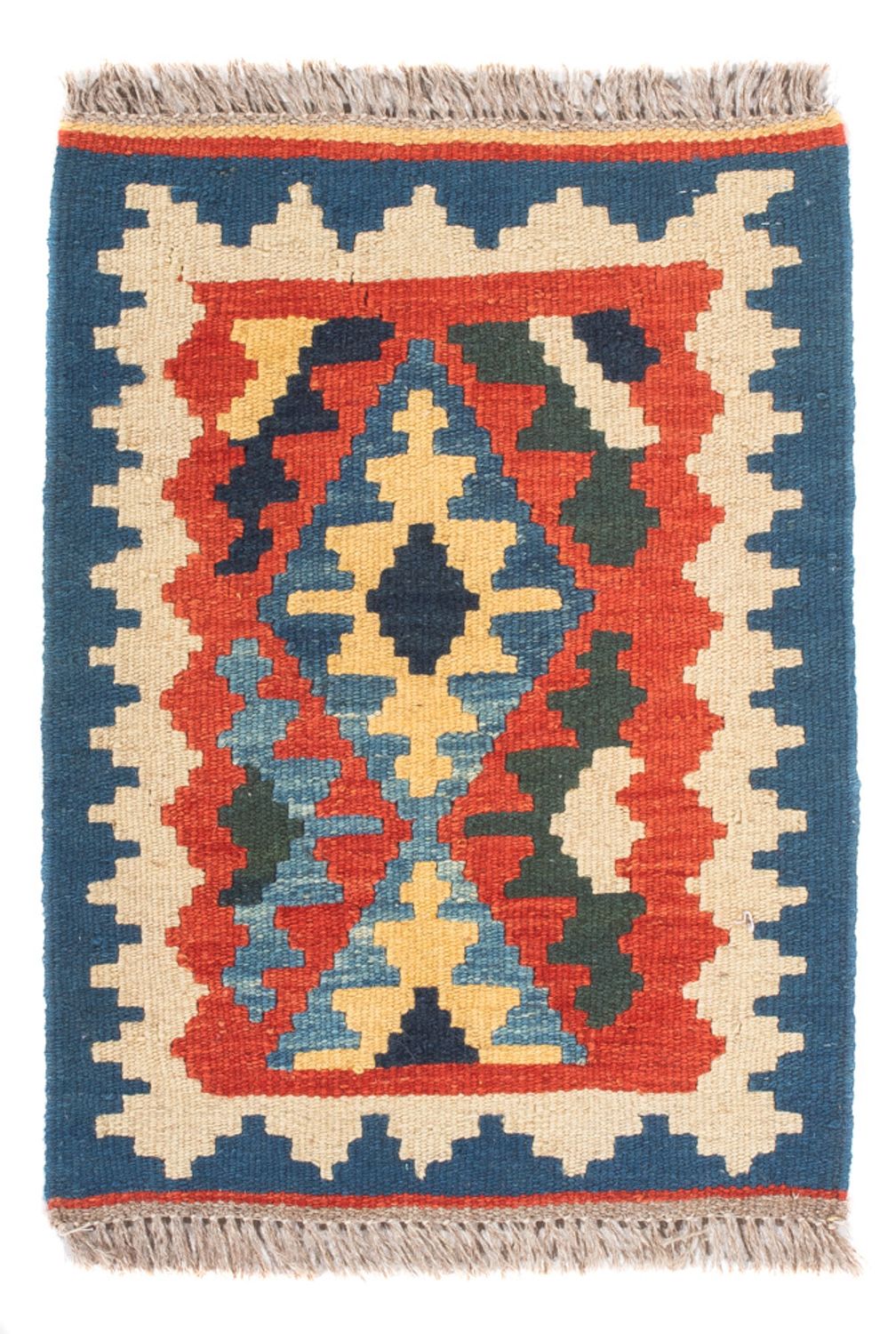 Kelim Teppich - Oriental - 60 x 40 cm - mehrfarbig
