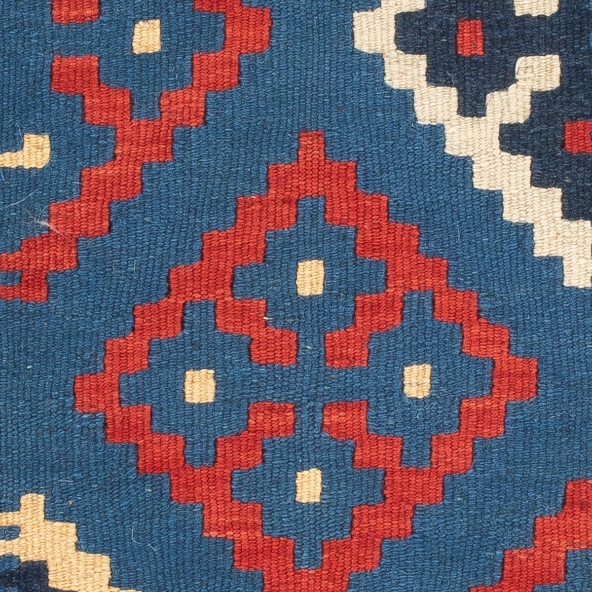 Kelim Teppich - Oriental - 60 x 40 cm - blau