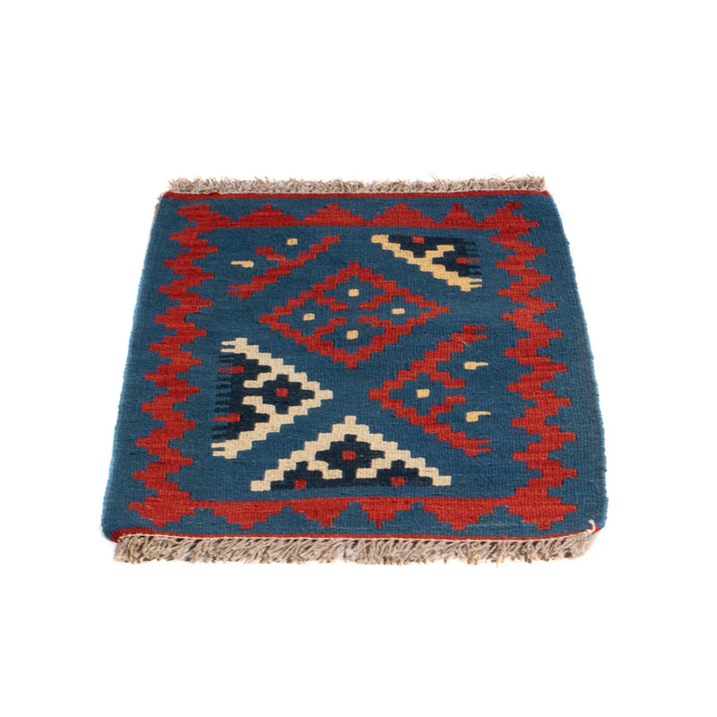Kelim Teppich - Oriental - 60 x 40 cm - blau