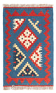 Kelim Fars Teppich 60x40cm