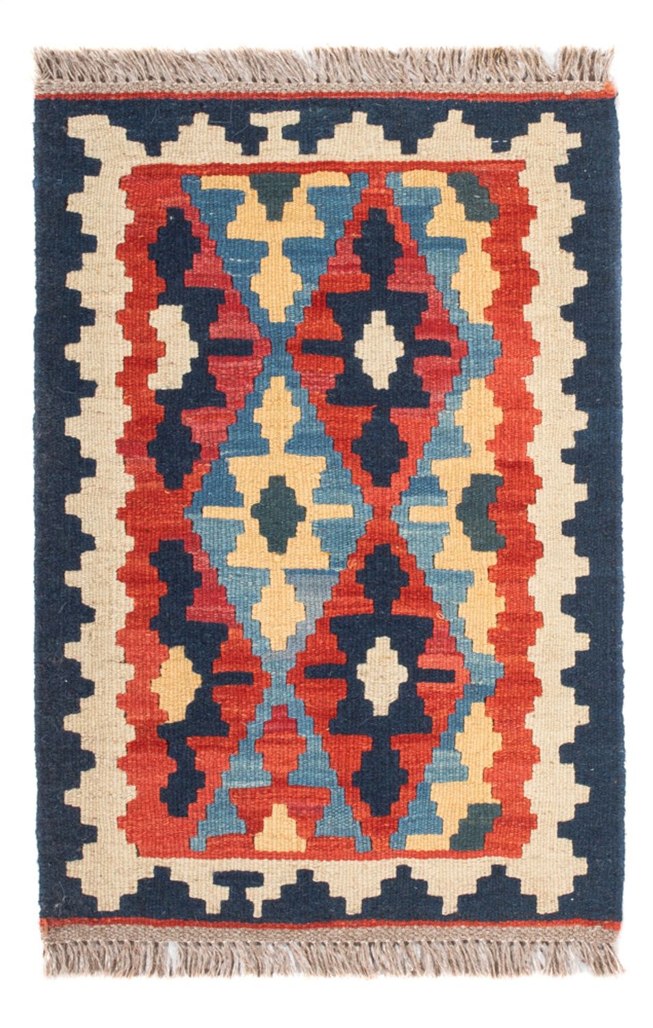 Kelim Teppich - Oriental - 60 x 40 cm - mehrfarbig