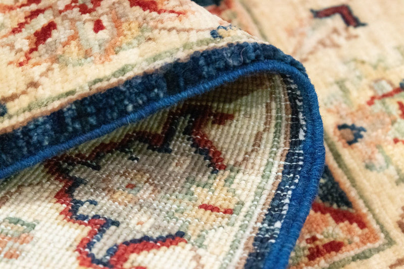 Ziegler Teppich 102 x 60 cm - blau